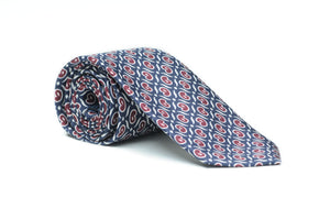 Cravatta stampata pattern paisley