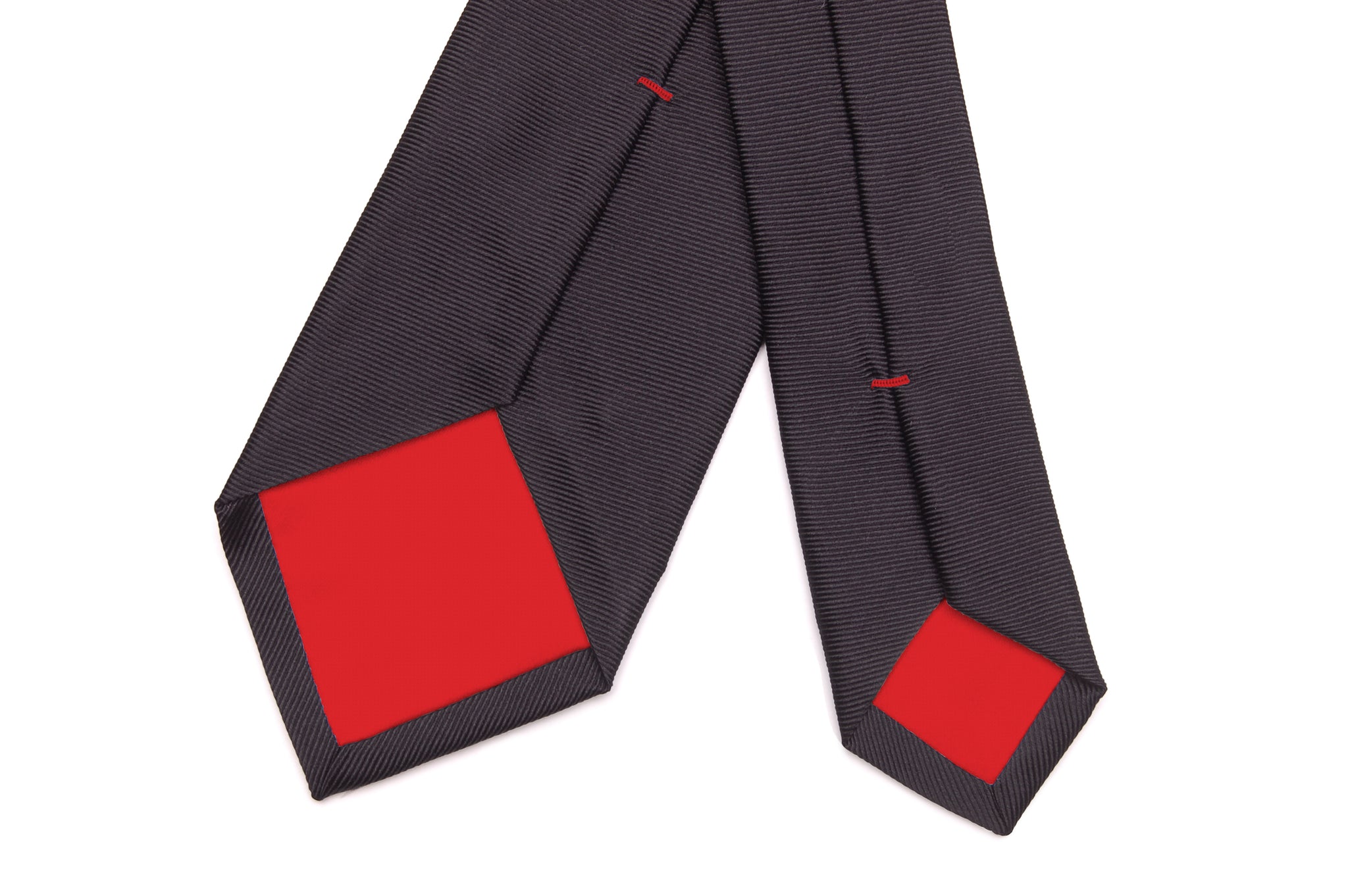 Cravatta Tinta Unita Nero