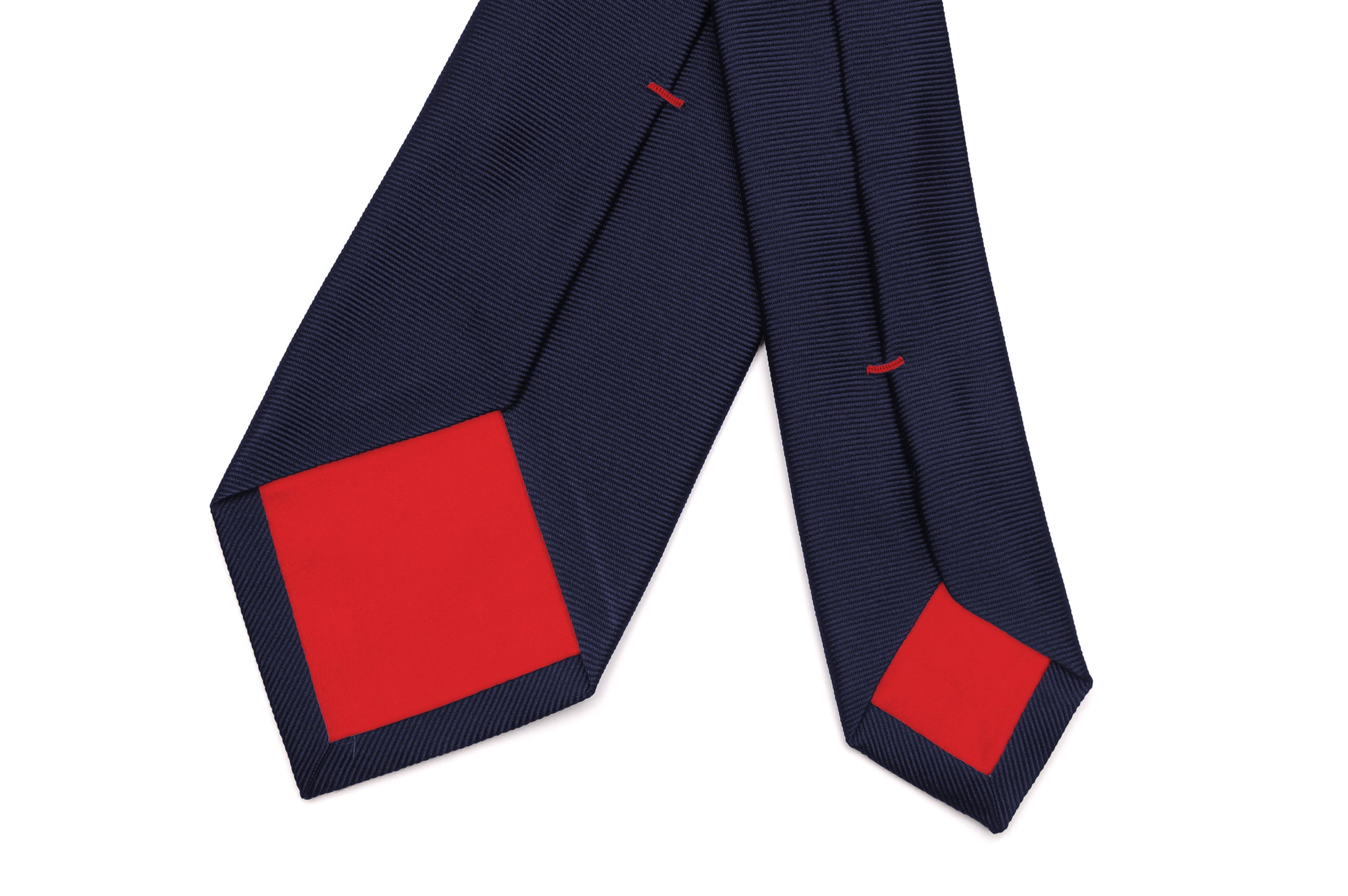 Cravatta Tinta Unita Navy Scuro