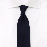Cravatta Raso di Seta Navy